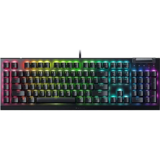 Teclado Razer Blackwidow V4 X Mech Green Switch Us Chroma Teclado Negro Idioma Inglés US