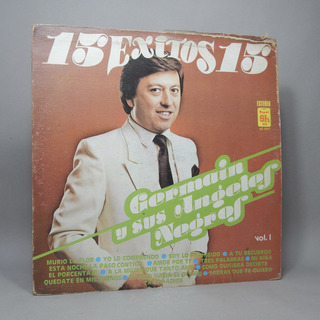 Lp 15 Éxitos Germain Y Sus Angeles Negros Dc6 Lp 15 Éxitos Germain Y Sus Angeles Negros Dc6