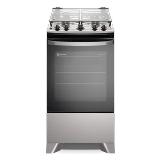 FogĂŁo 4 Bocas Electrolux Prata Efficient Com Mesa Inox, Perfectcook E Vaporbake Fe4is FogĂŁo 4 Bocas Electrolux Prata Efficient Com Mesa Inox, Perfectcook E Vaporbake Fe4is