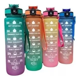 Termo Motivacional Gym De 1lt Con Tira
