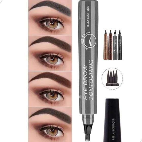 Caneta Microblading Impermeável Sobrancelha Perfeita