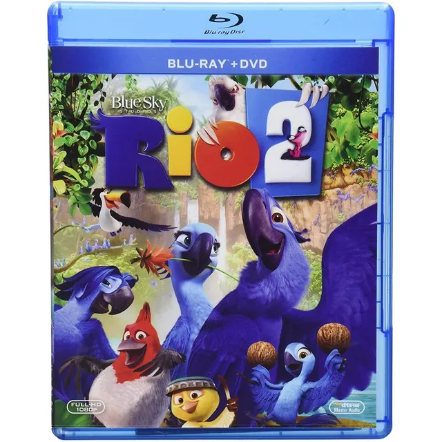 Rio 2 | Blu Ray + Dvd Película Nuevo
