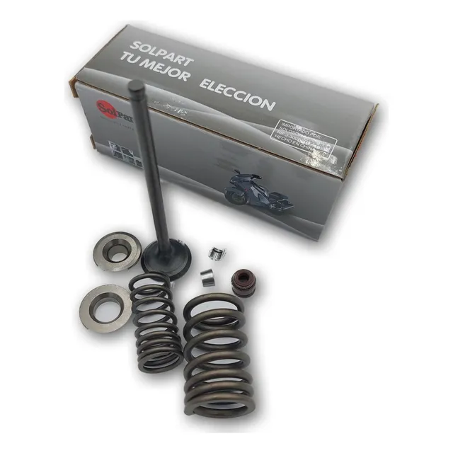 Kit Valvula Solo Escape Suzuki Gn125 En125 Original Sol Moto