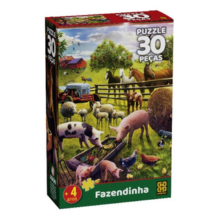 Quebra Cabeças P30 Fazendinha Grow Quebra Cabeças P30 Fazendinha Grow