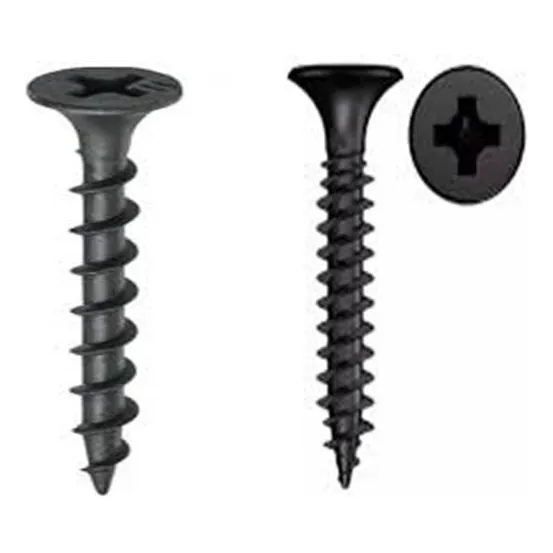 Tornillos Para Drywall Rosca Fina - Gruesa X Caja 100 Unid