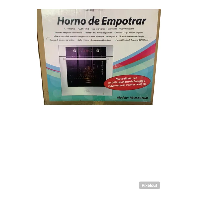 Horno Electrico De Empotrar 60cm-65lts 220v Marca Premium