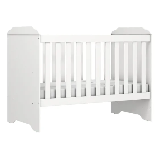 Berço De Bebê Vira Cama Americano 3 Em1 Mel Br Carolina Baby