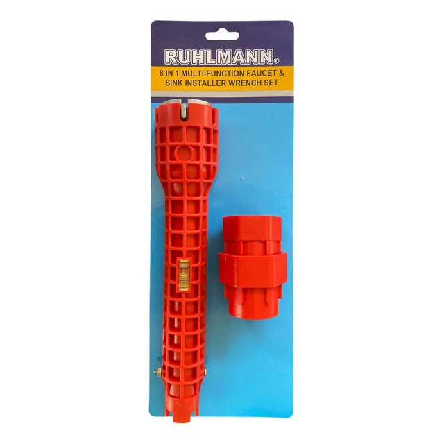Llave Lavatorio Con Nivel  8 En 1 Ruhlmann Mj