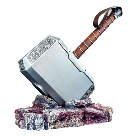 Martelo Thor Mjolnir Vingadores Tamanho Real Aço Martelo Thor Mjolnir Vingadores Tamanho Real Aço