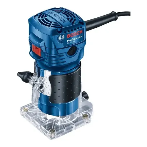 Fresadora Bosch Gkf 550 Professional 33.000 Rpm Color Azul | Cuotas sin interés