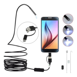 Pack Endoscopio Con Adaptadotes Usb/tipo C Pack Endoscopio Con Adaptadotes Usb/tipo C