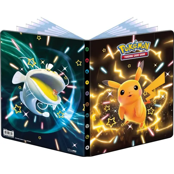 Pokémon Tcg Folder Shining Pikachu Para 252 Cartas