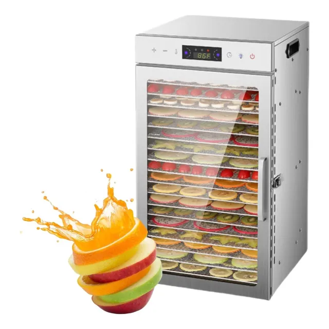 Deshidratador De Alimentos 18 Bandejas Fruta Eléctrico