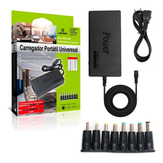 Fonte Para Notebook Universal Compativel Todas As Marcas