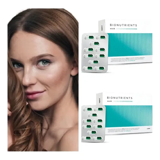 Linfar Bionutrients Hair Caída Cabello X 2 Cajas