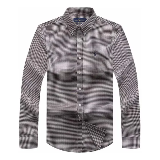 Camisa Hombre Polo Series Algodon Manga Larga