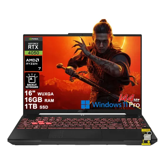 Asus Tuf Gaming A16 Laptop 16 Wuxga Ips 144hz Amd