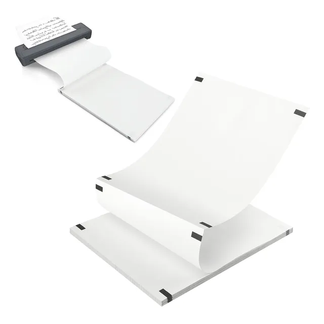 Papel Termico Tamaño A4 100 Hojas Acordeon