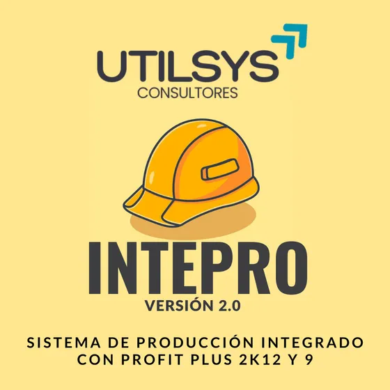 Sistema De Producción Intepro 2.0 Compatible Con Profit Plus
