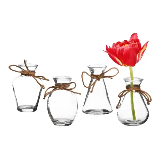 Royal Imports Jarron Cristal Transparente Centro Mesa 4