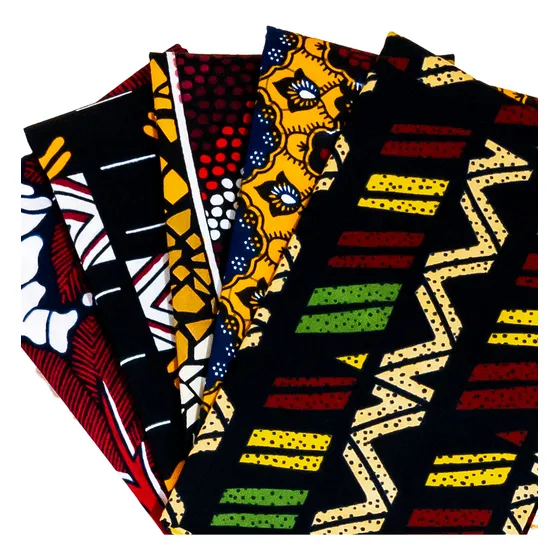 Kit Cortes Capulana 7 Cortes (0,50cm X 1,18m) Cor