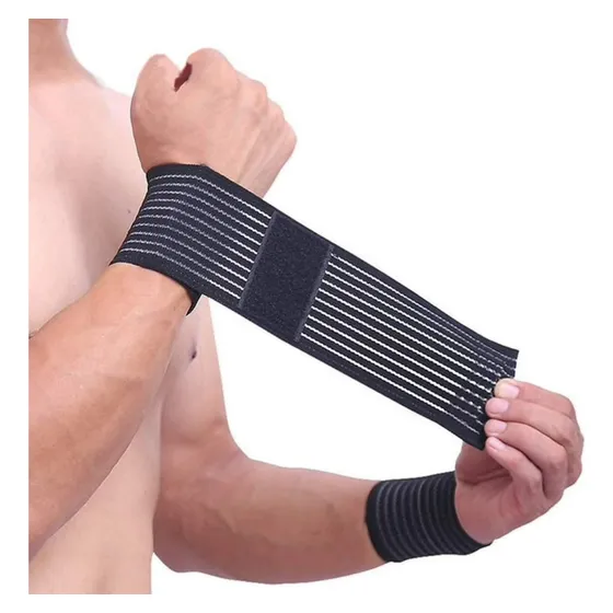 Kit 2 Faixas Para Pulso Punho Protetora Musculação Vnc1913