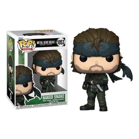 Funko Pop Naked Snake Metal Gear Snake Eater 1053