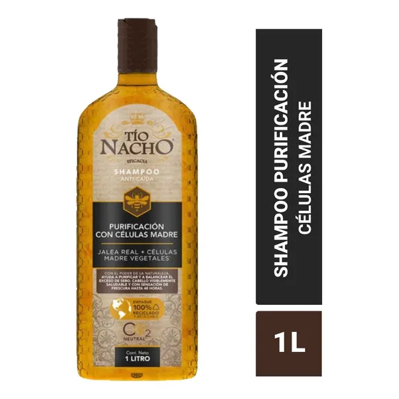 Tio Nacho Shampoo Purificación Células Madres 1 Litro