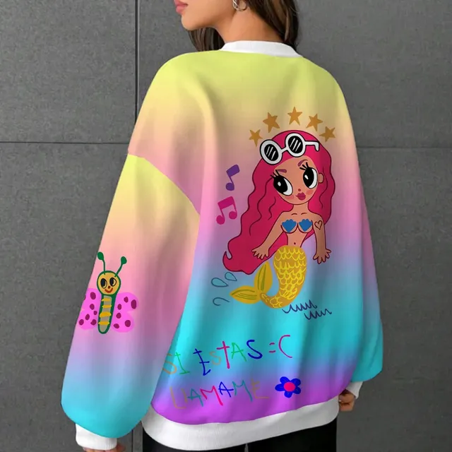 Suéter Oversize Niñas Mañana Será Bonito Karol G 
