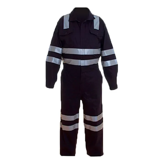 Mameluco Drill Algodón Azul Protección Uv Reflectivo 3m