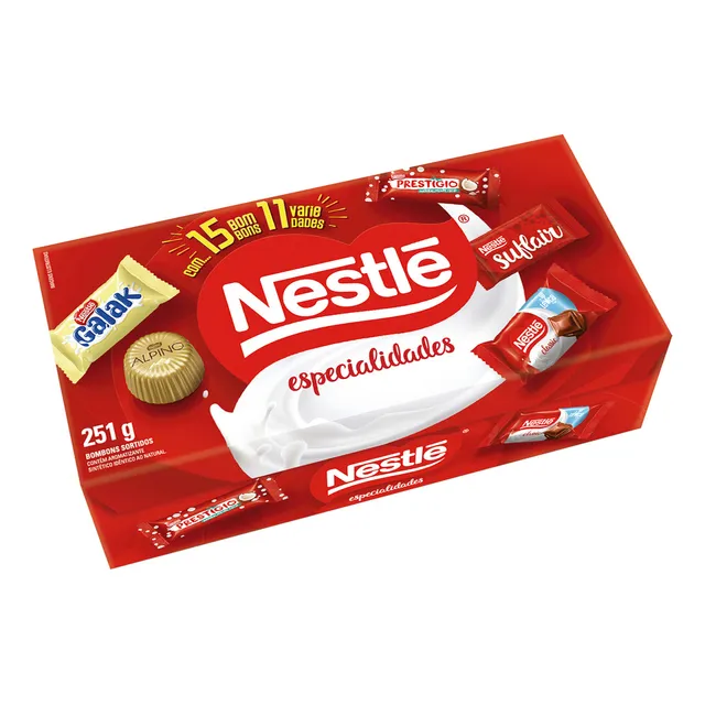 Bombonera Surtida Especialidades Nestlé 251 Grs