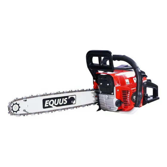 Motosierra 45cc Espada 18 . Arranque Fácil - Equus Color ROJA Y NEGRA