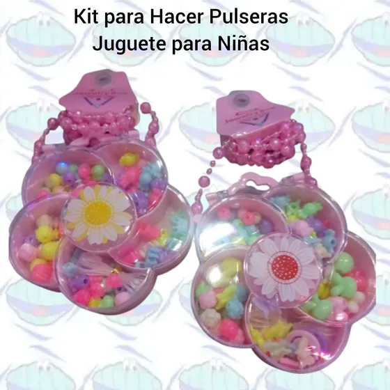Kit Para Hacer Pulseras Juguete Para Niñas / Pulseras Niñas