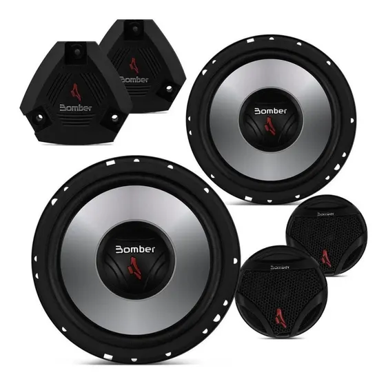 Kit 2 Vias 6 Polegadas Upgrade Two Way Bomber Crossover Par