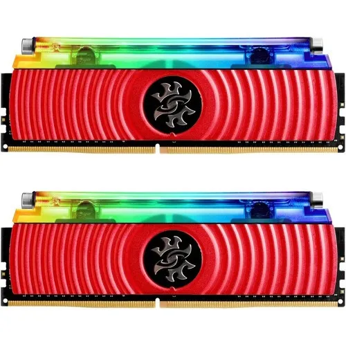 Memória RAM Spectrix D80 vermelho 16GB 2 XPG AX4U413338G19J-DR80