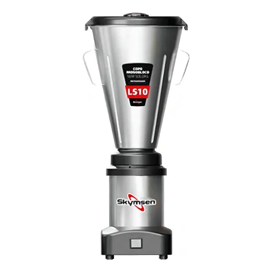 Liquidificador Comercial Skymsen Baixa Rotação 10L Aço Inox LS10