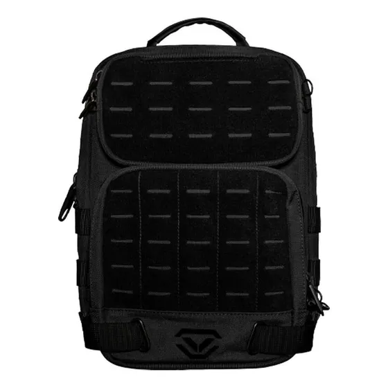 Mochila De Ombro Trekpak Para Cofre Vaultek Lifepod 2.0 Cor Preto