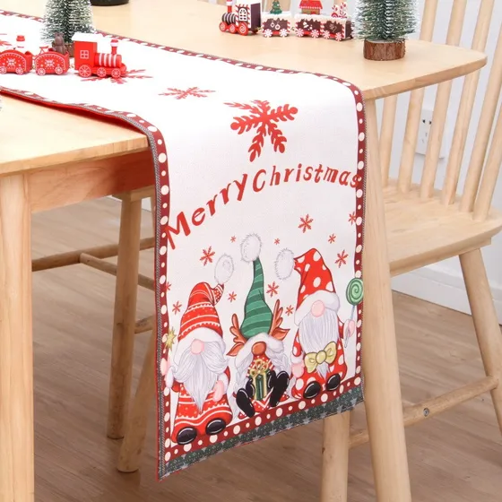 Camino De Mesa De Navidad Manteles Navideño 33x180cm 1pza
