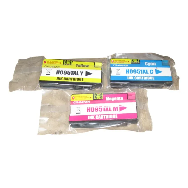 Cartucho Tinta Compatible 951xl Cyan, Yellow, Magenta