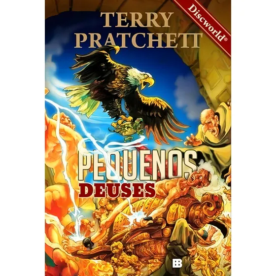 Pequenos deuses, de Pratchett, Terry. Discworld Editorial Editora Bertrand Brasil Ltda., capa mole em português, 2015