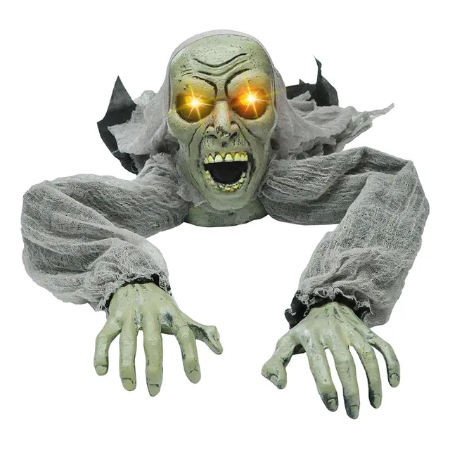 Halloween D??cor Groundbreaker Zombie Sonido Y Ojos Int...