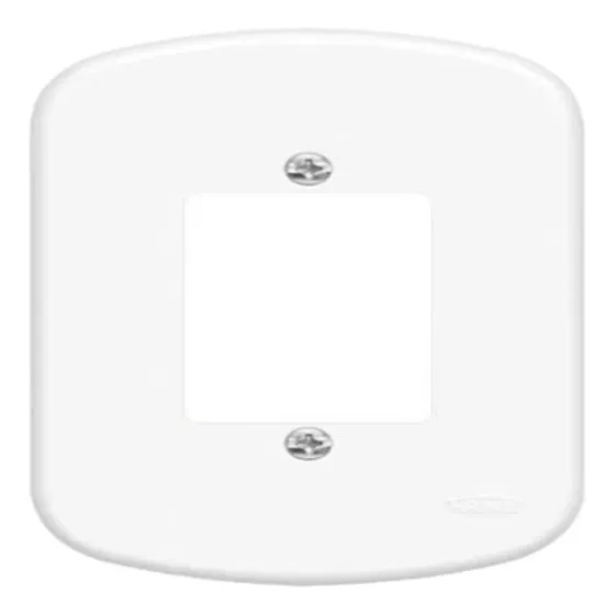 Placa 4x2 F3 837 - Fame Blanc