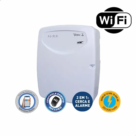 Central Shock And Alarm Maxpower Wifi Arme a través de la aplicación gratuita