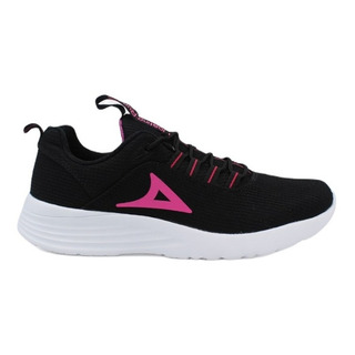 Tenis Pirma Running Negro Fiusha Mujer 0248 Tenis Pirma Running Negro Fiusha Mujer 0248