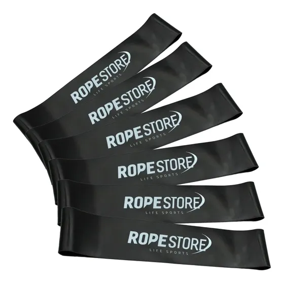 Kit 6 Mini Bands Para Treinos Funcionais Tensão Extra Forte