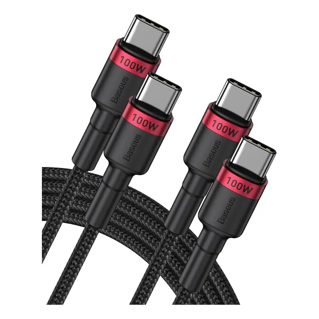 Baseus Cable Tipo C 100w 2 Metros Para Laptop iPhone Android
