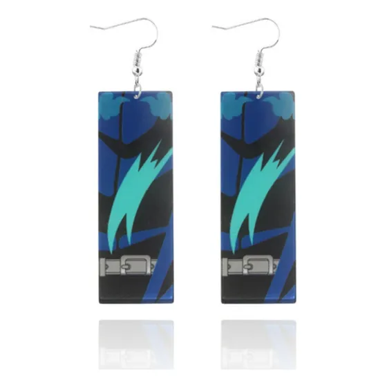 Aretes Kimetsu No Yaiba Acrilico Tanjiro Nezuko Rengoku