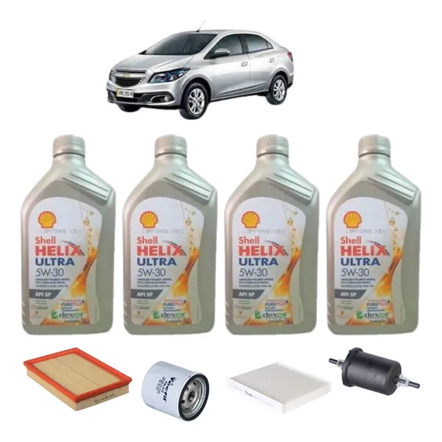 Kit Revisao Troca De Oleo Prisma Onix 1.0 1.4 2013 A 2016