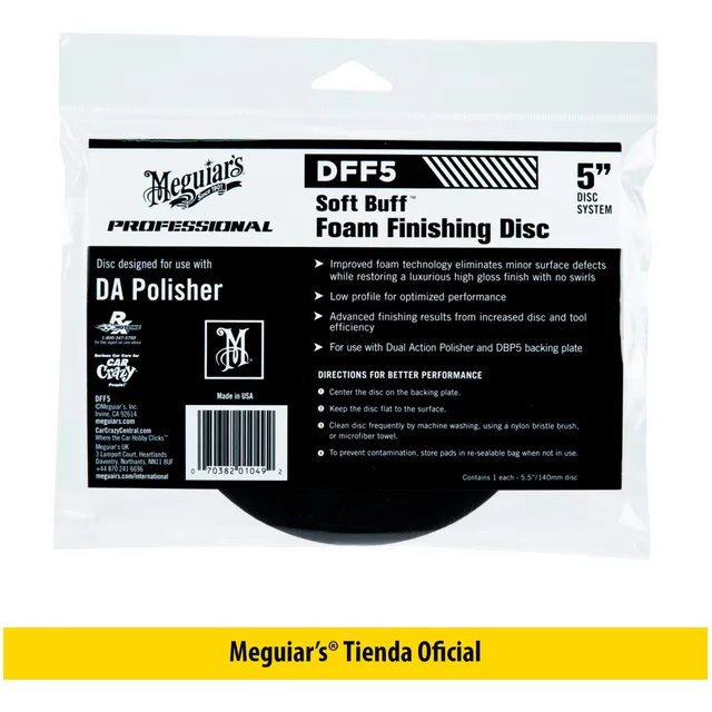 Almohadilla Meguiar's 1016 color negro