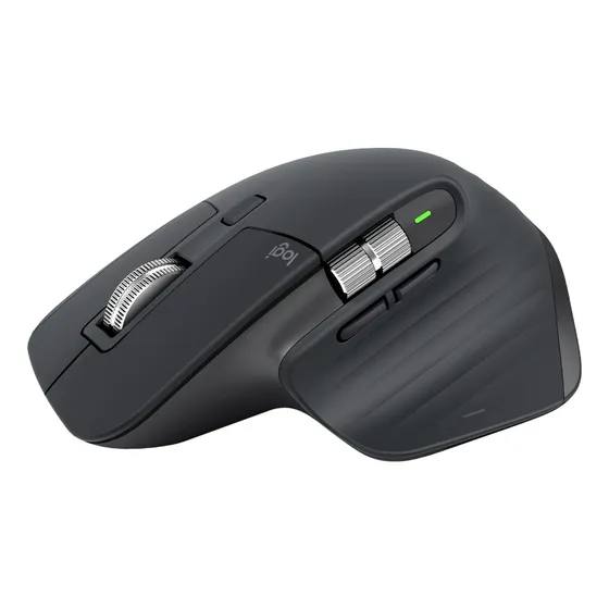 Mouse inalámbrico recargable LogitechMaster Series MX Master 3S grafito